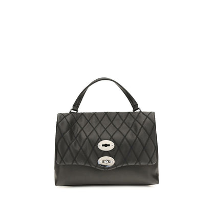 Black Calf Leather Bos Taurus Shoulder Bag