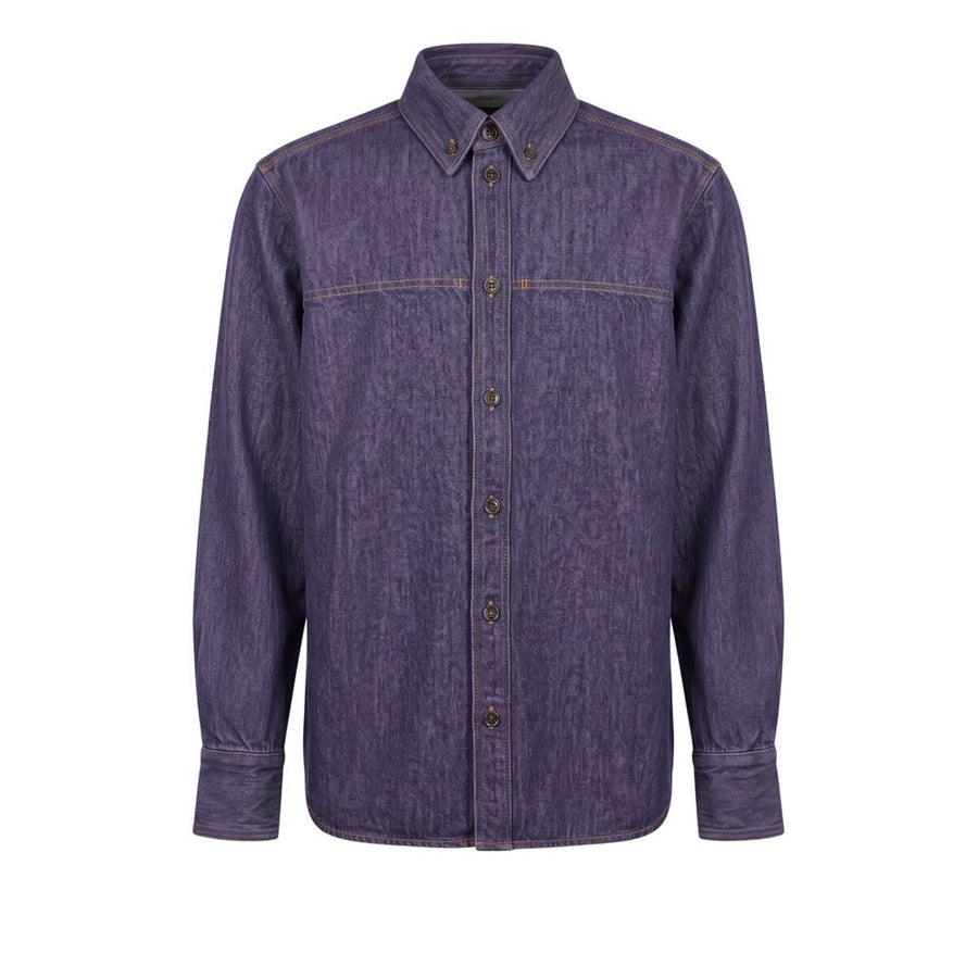 Purple Cotton Men's Jacket