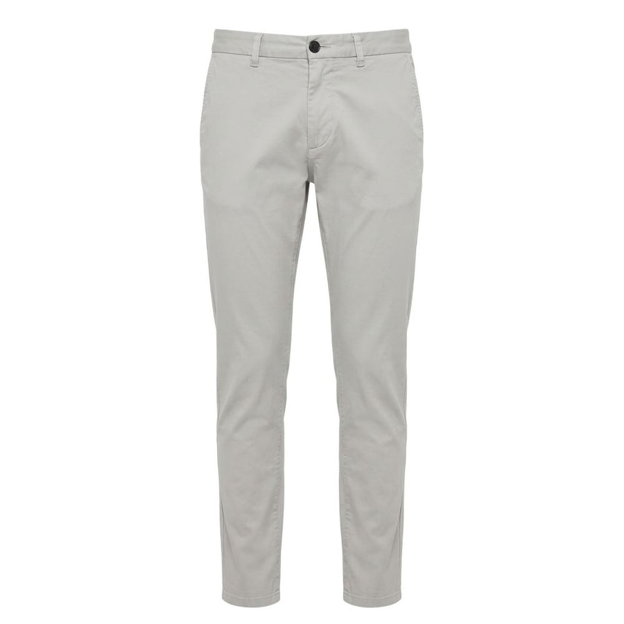 Grey Cotton Men Pants