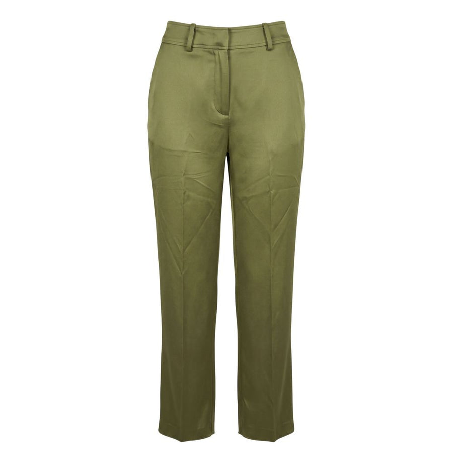 Green Viscose Women Pants