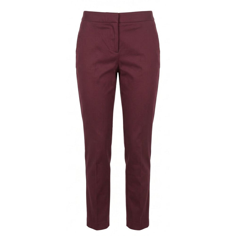 Red Cotton Women Pants