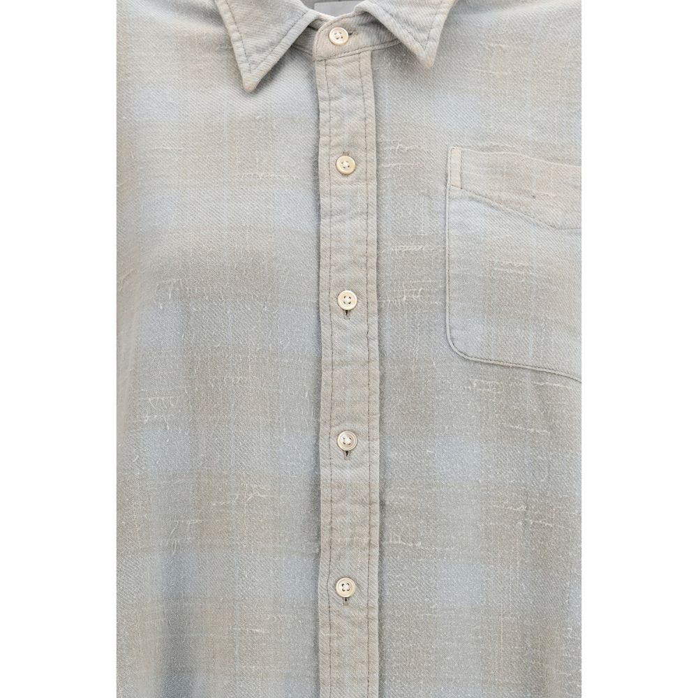 Blue Cotton Shirt