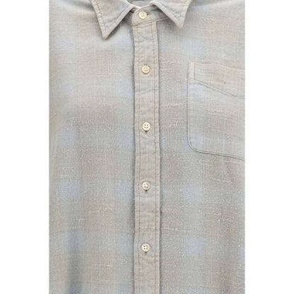 Blue Cotton Shirt
