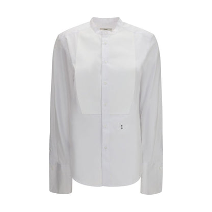 White Cotton Dress Shirt