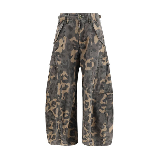 Multicolor Cotton Cargo Shorts