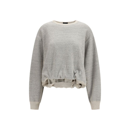 Gray Cotton Sweatshirt