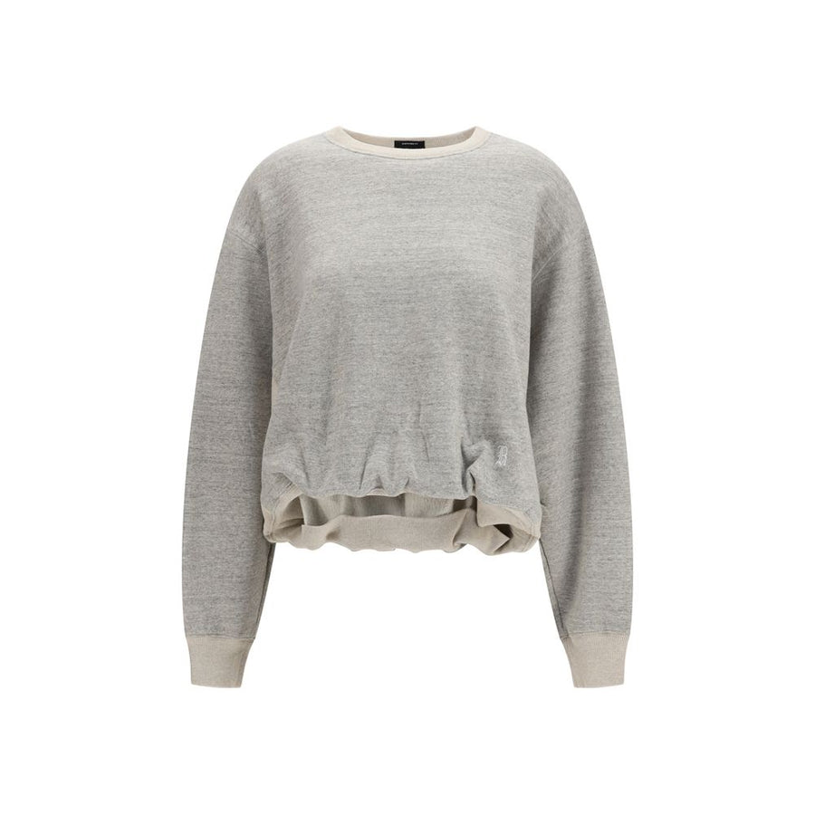 Gray Cotton Sweatshirt