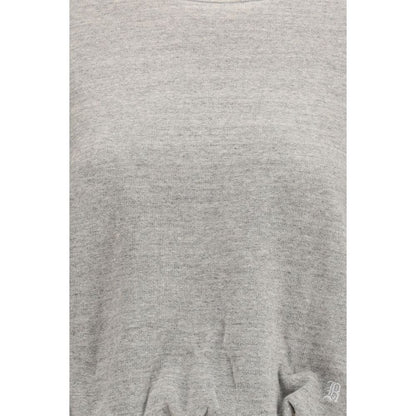 Gray Cotton Sweatshirt