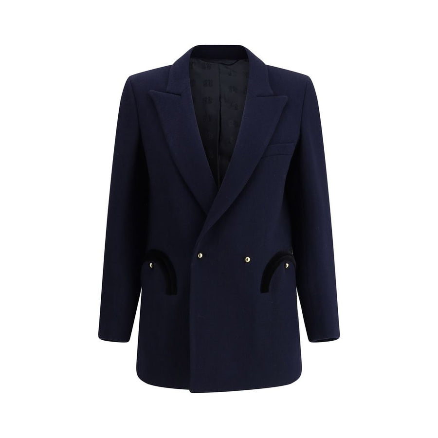 Blue Wool Oves Aries Blazer