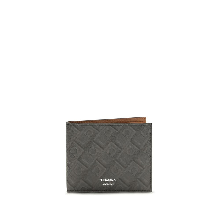 Gray Calf Leather Bos Taurus Wallet