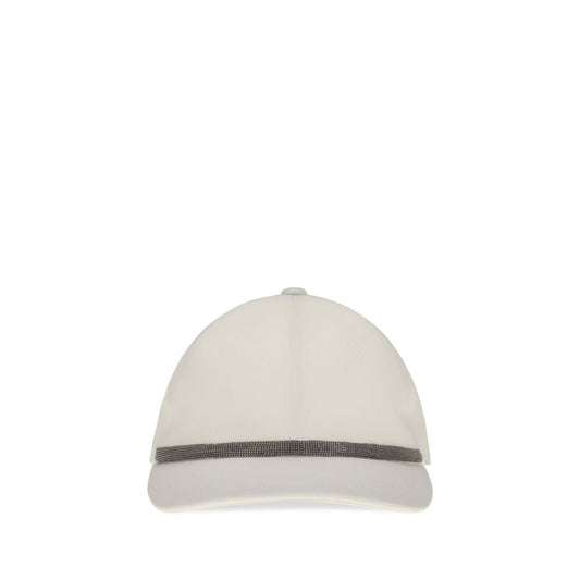 White Cotton Cap (Baseball Hat)