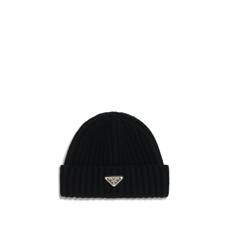 Black Wool Oves Aries Beanie