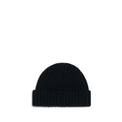 Black Wool Oves Aries Beanie