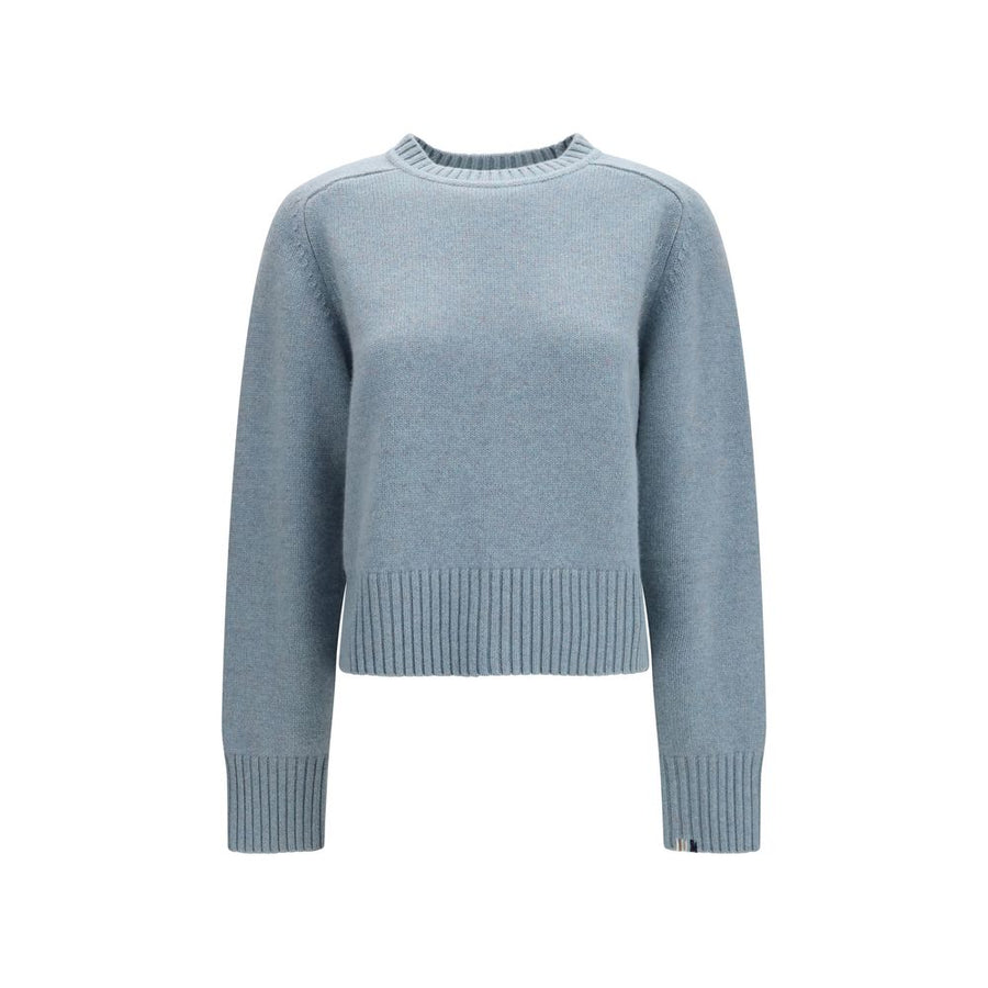 Blue Cashmere Sweatshirt