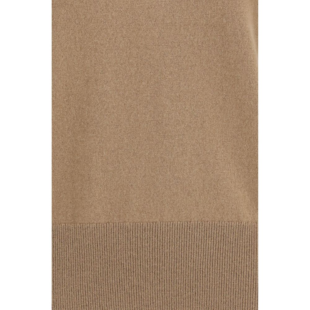 Beige Cashmere Sweater