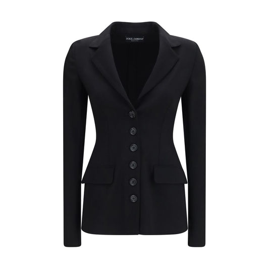 Black Wool Oves Aries Full-Length Jacket