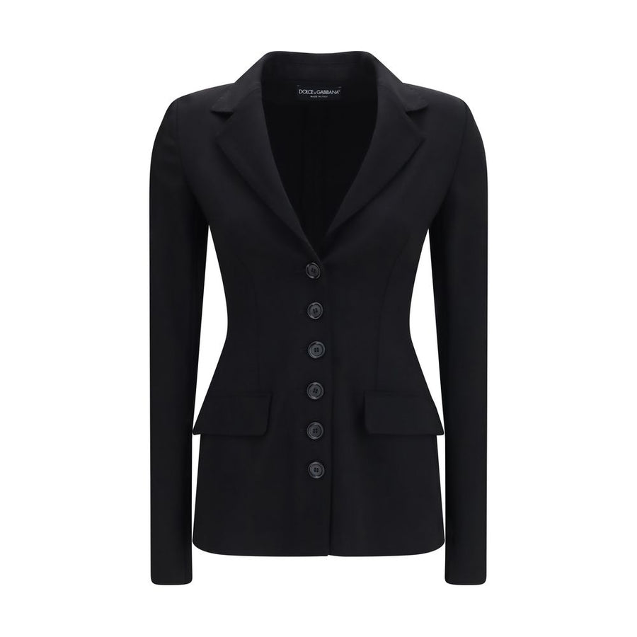 Black Wool Oves Aries Full-Length Jacket