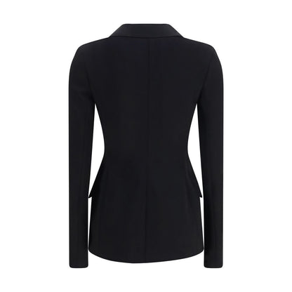 Black Wool Oves Aries Full-Length Jacket