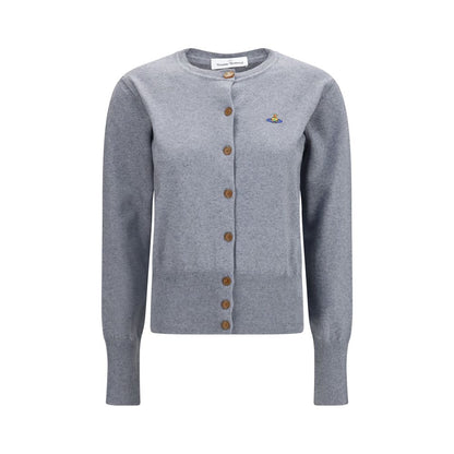 Gray Cotton Cardigan