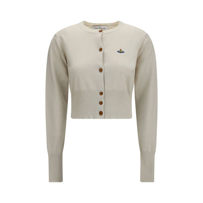 White Cotton Cardigan