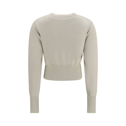 White Cotton Cardigan