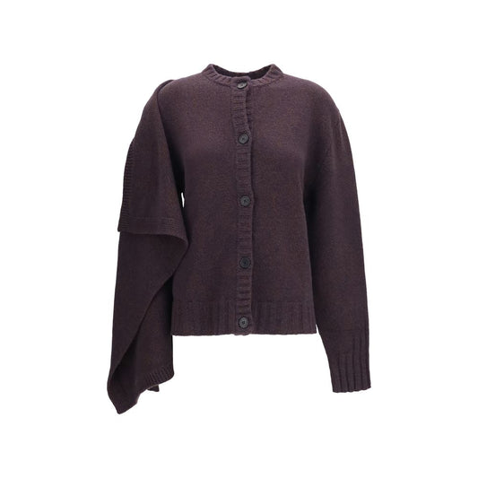Brown Wool Oves Aries Cardigan