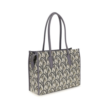 Gray Fabric Shoulder Bag