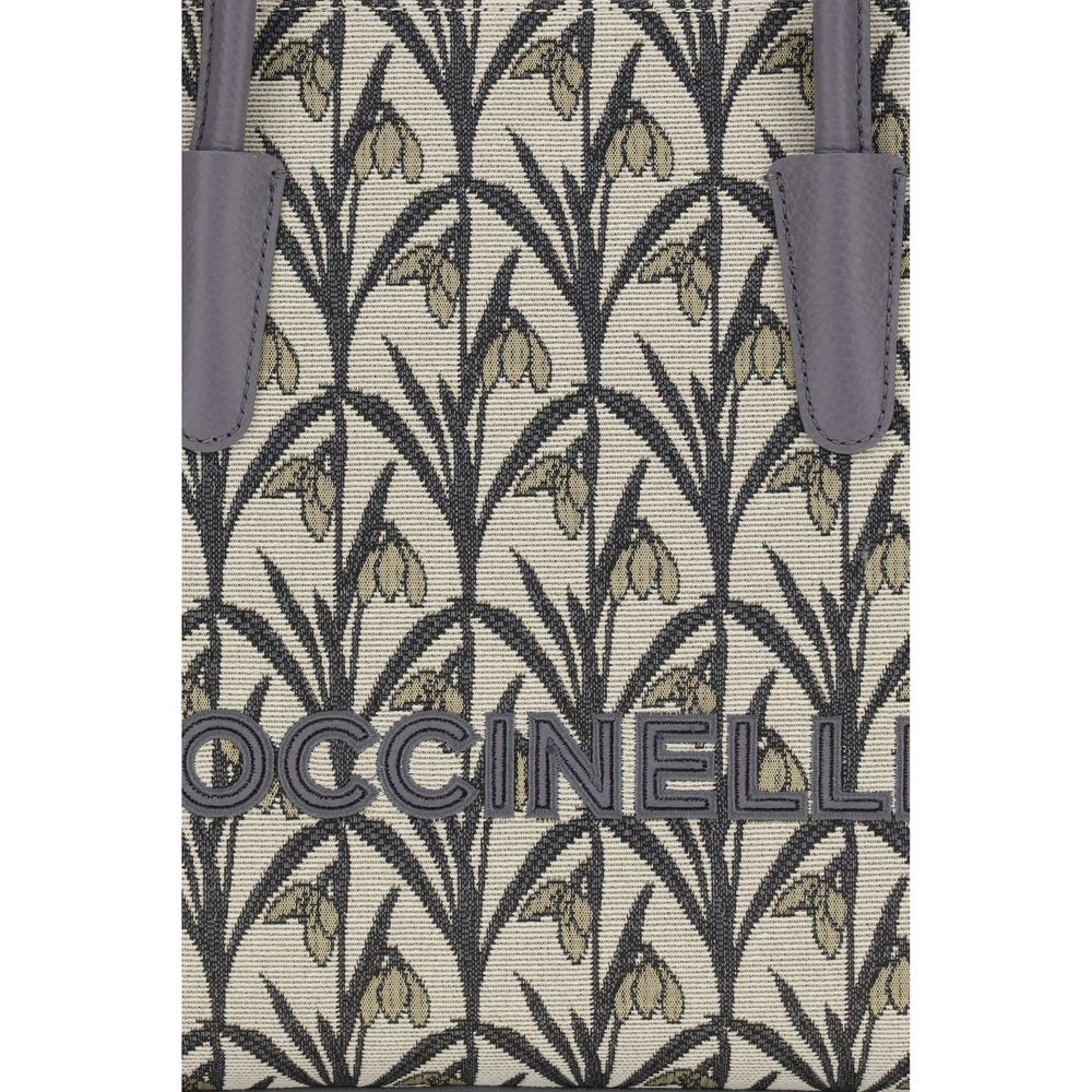 Gray Fabric Shoulder Bag