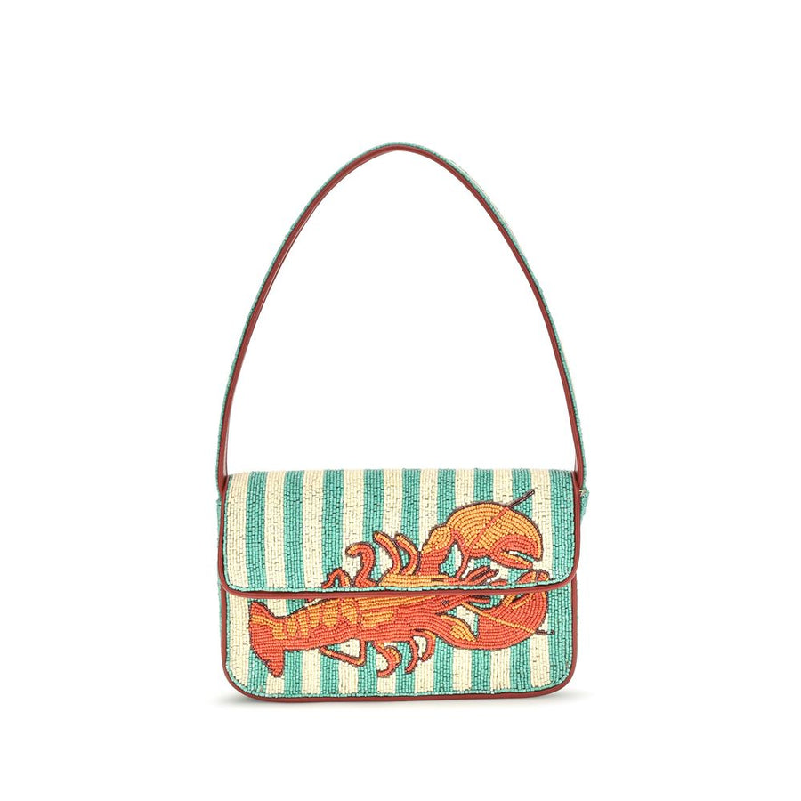 Multicolor Rayon Shoulder Bag