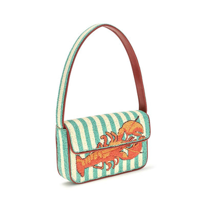 Multicolor Rayon Shoulder Bag