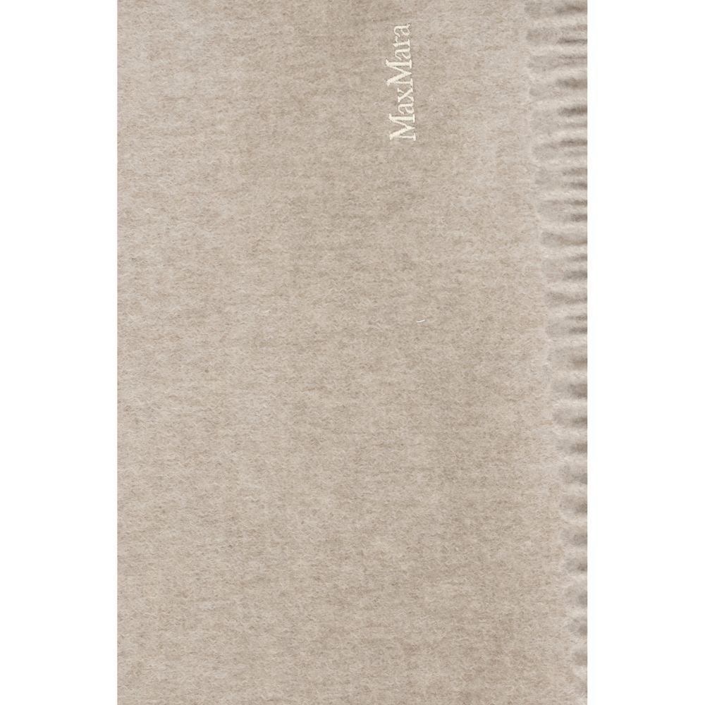 Beige Cashmere Scarf