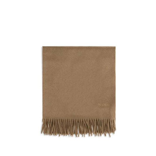 Beige Cashmere Scarf