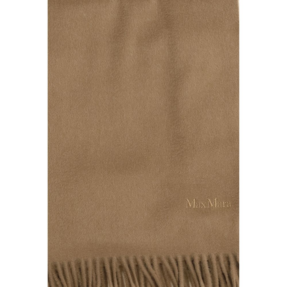 Beige Cashmere Scarf