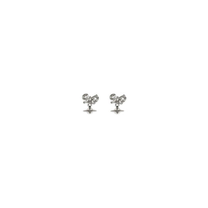 Silver Silver Earrings