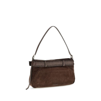 Brown Lamb Ovis Aries Shoulder Bag