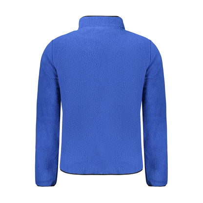 Blue Polyester Sweatshirt