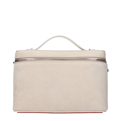 Beige Leather Handbag