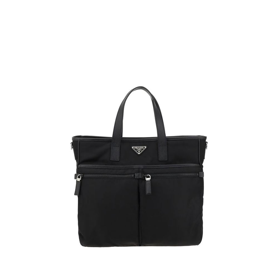 Black Nylon Shoulder Bag