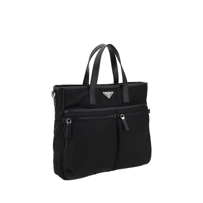 Black Nylon Shoulder Bag