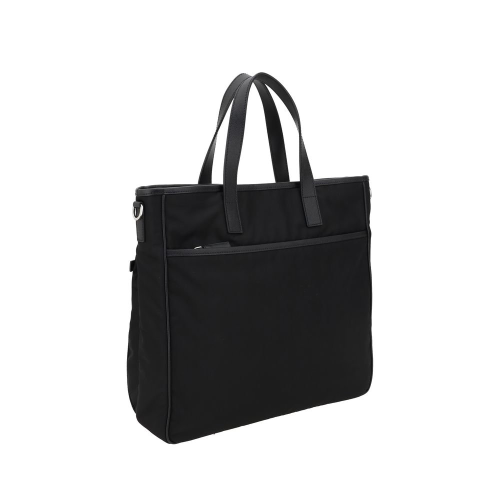 Black Nylon Shoulder Bag