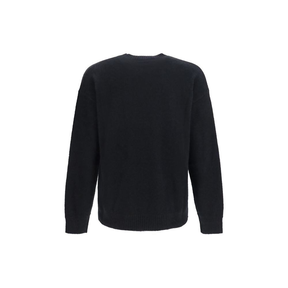 Black Cashmere Sweatshirt