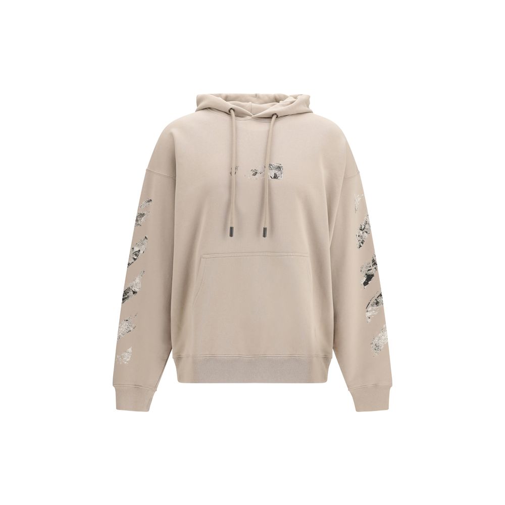Beige Cotton Sweatshirt