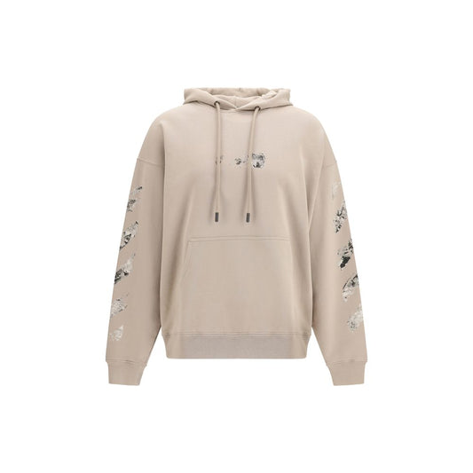 Beige Cotton Sweatshirt