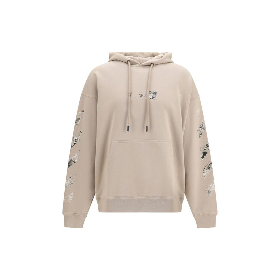 Beige Cotton Sweatshirt