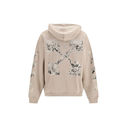 Beige Cotton Sweatshirt