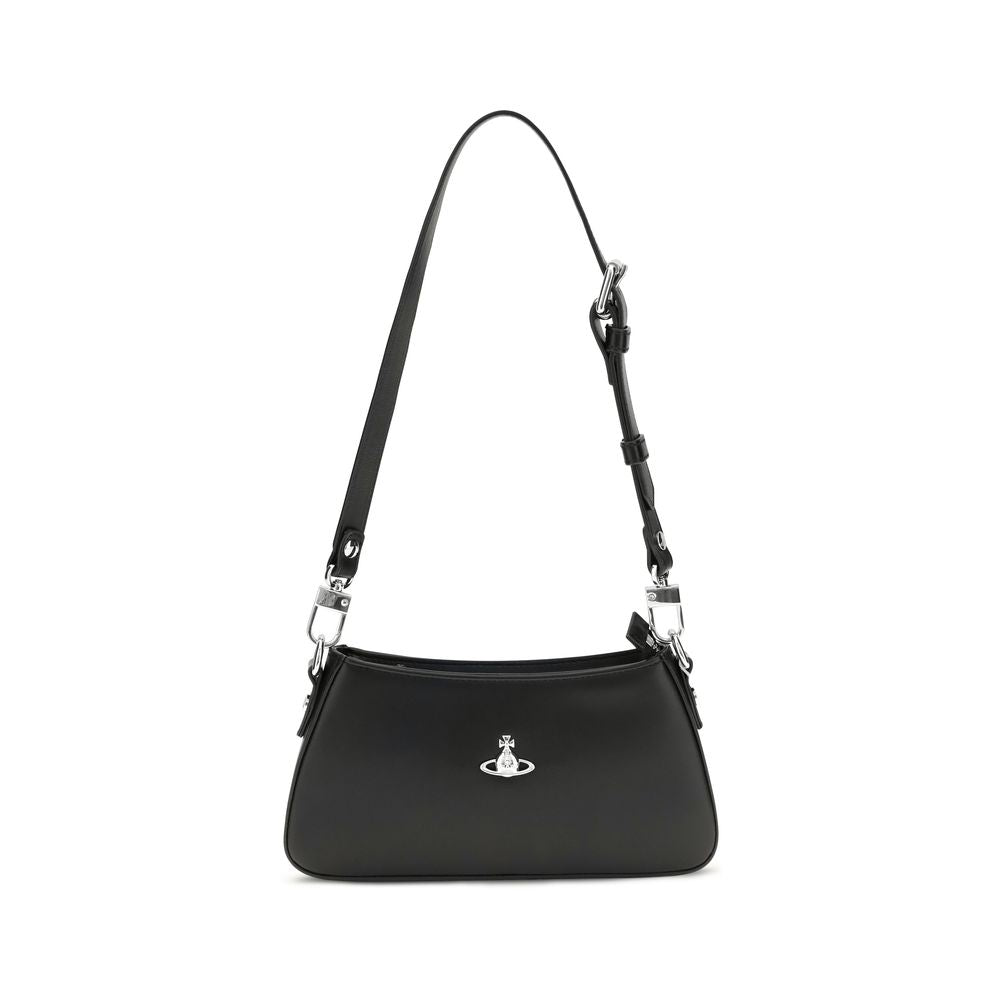 Black Calf Leather Bos Taurus Shoulder Bag