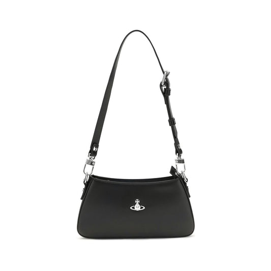 Black Calf Leather Bos Taurus Shoulder Bag