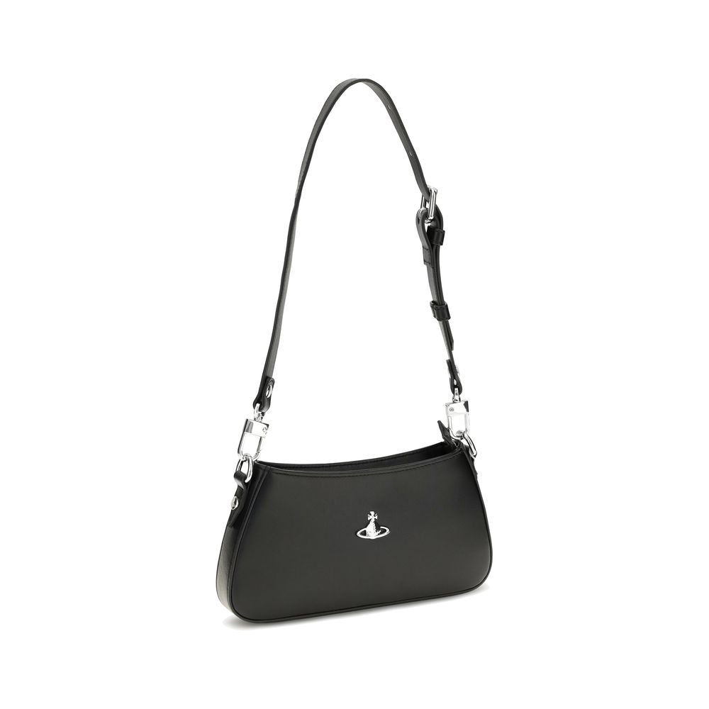 Black Calf Leather Bos Taurus Shoulder Bag