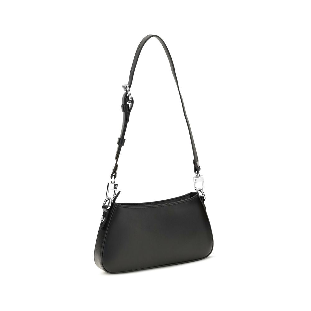 Black Calf Leather Bos Taurus Shoulder Bag