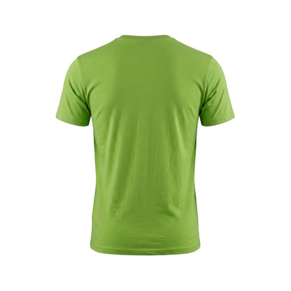 Green Cotton Men T-Shirt